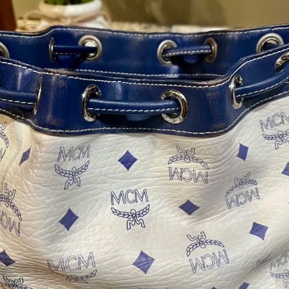 MCM EUC bucket crossbody 🎁 - Picture 12 of 12